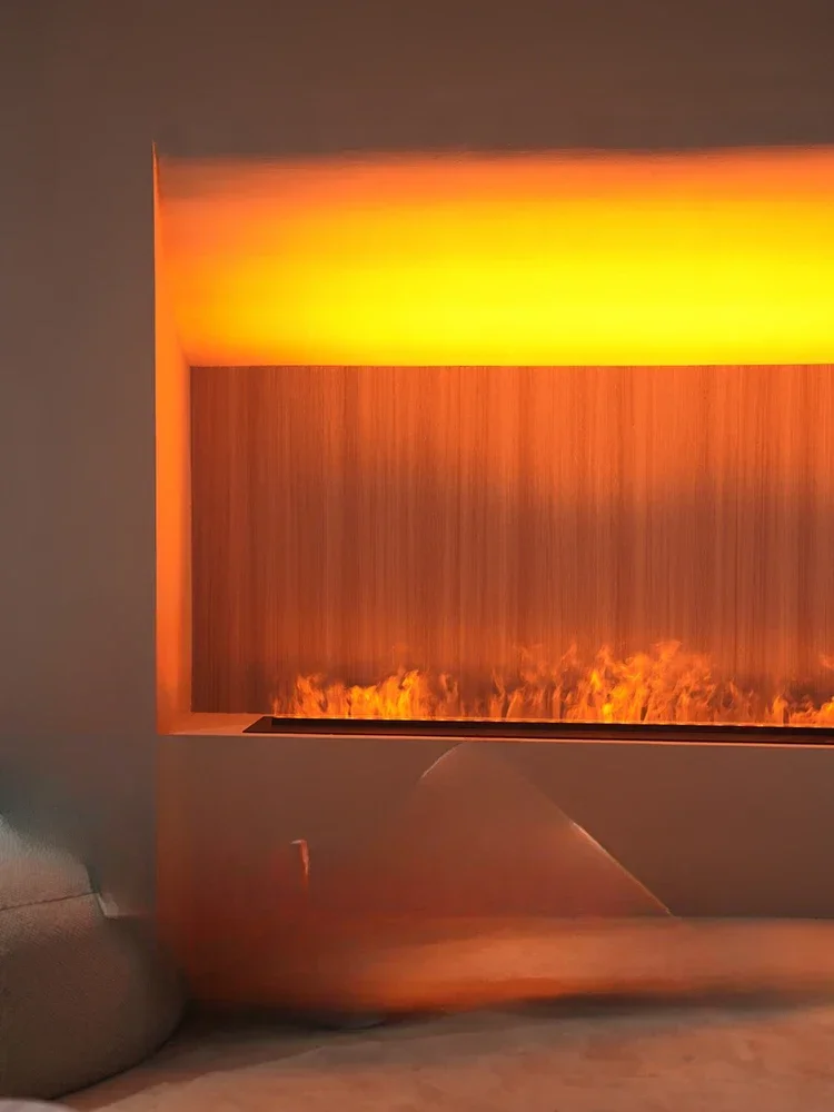 3d atomized fireplace simulation flame decoration embedded steam electronic core TV background wall
3d atomized fireplace simulation flame decoration embedded steam electronic core TV background wall