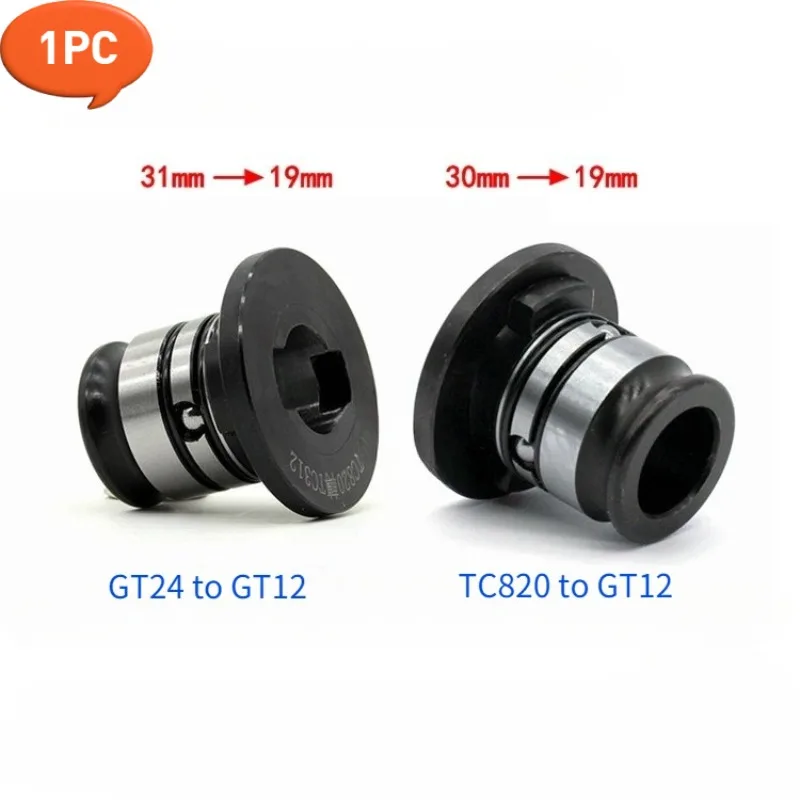 1PC GT24 TC820-GT12 GT24-GT12 31mm To 19mm Tapping Motor Connector Adapter Pneumatic Tapper Coversion Chuck GT42-TC820 GT42-24
1PC GT24 TC820-GT12 GT24-GT12 31mm To 19mm Tapping Motor Connector Adapter Pneumatic Tapper Coversion Chuck GT42-TC820 GT42-24