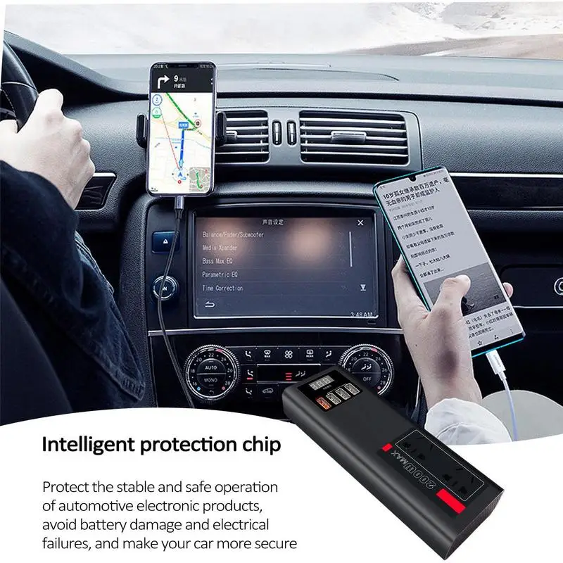 Powers Inverter For Car Powers Converters Plug In Portable Car Charger Adapter Car Plug Converter Efficient Plug Outlet Car
Powers Inverter For Car Powers Converters Plug In Portable Car Charger Adapter Car Plug Converter Efficient Plug Outlet Car