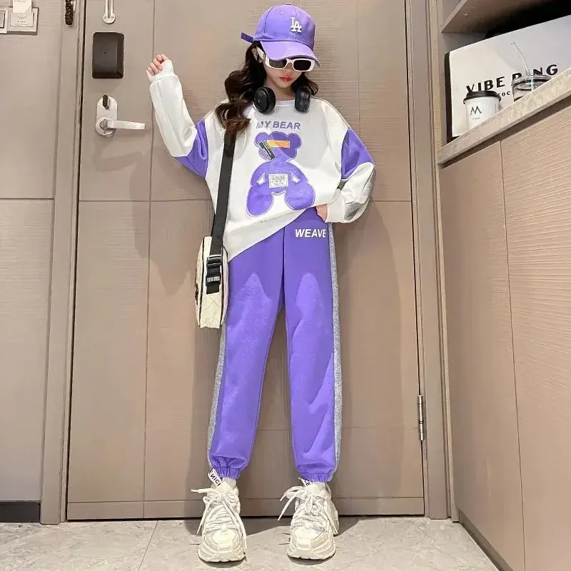 2024 Spring Autumn Teenage Kids Girl Outfit 2Pcs Set Children Casual Sweatshirt+Pants Students Fashion Boutique Girls Clothes
2024 Spring Autumn Teenage Kids Girl Outfit 2Pcs Set Children Casual Sweatshirt+Pants Students Fashion Boutique Girls Clothes