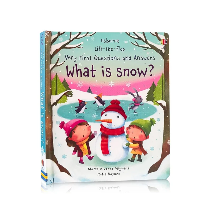 Usborne Lift The Flap Very First Questions & Answers What Is Snow Educational English Picture Book For Kids Baby Reading
Usborne Lift The Flap Very First Questions & Answers What Is Snow Educational English Picture Book For Kids Baby Reading