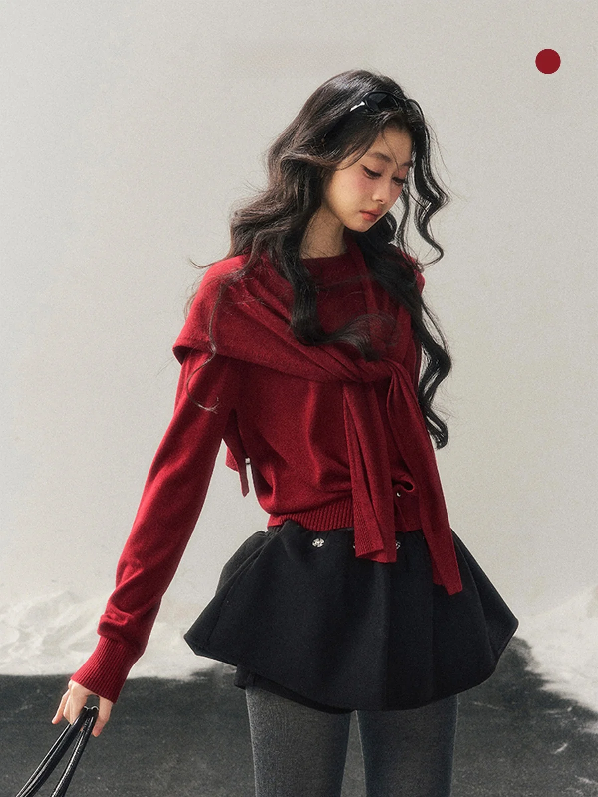 Orlan Women's Preppy Style Short Sweater And Shawl Two-Piece Set Winter Casual Wear Polyester Nylon Acrylic Fiber Long Sleeve
Orlan Women's Preppy Style Short Sweater And Shawl Two-Piece Set Winter Casual Wear Polyester Nylon Acrylic Fiber Long Sleeve