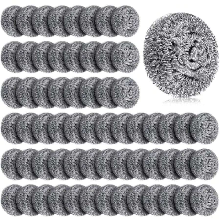 Pack Stainless Steel Scourers Steel Wool Scrubbers Bulk Separately Packaged 2.5 Inch, 15 Gram Metal Scourers Sponges Wire Scour
Pack Stainless Steel Scourers Steel Wool Scrubbers Bulk Separately Packaged 2.5 Inch, 15 Gram Metal Scourers Sponges Wire Scour