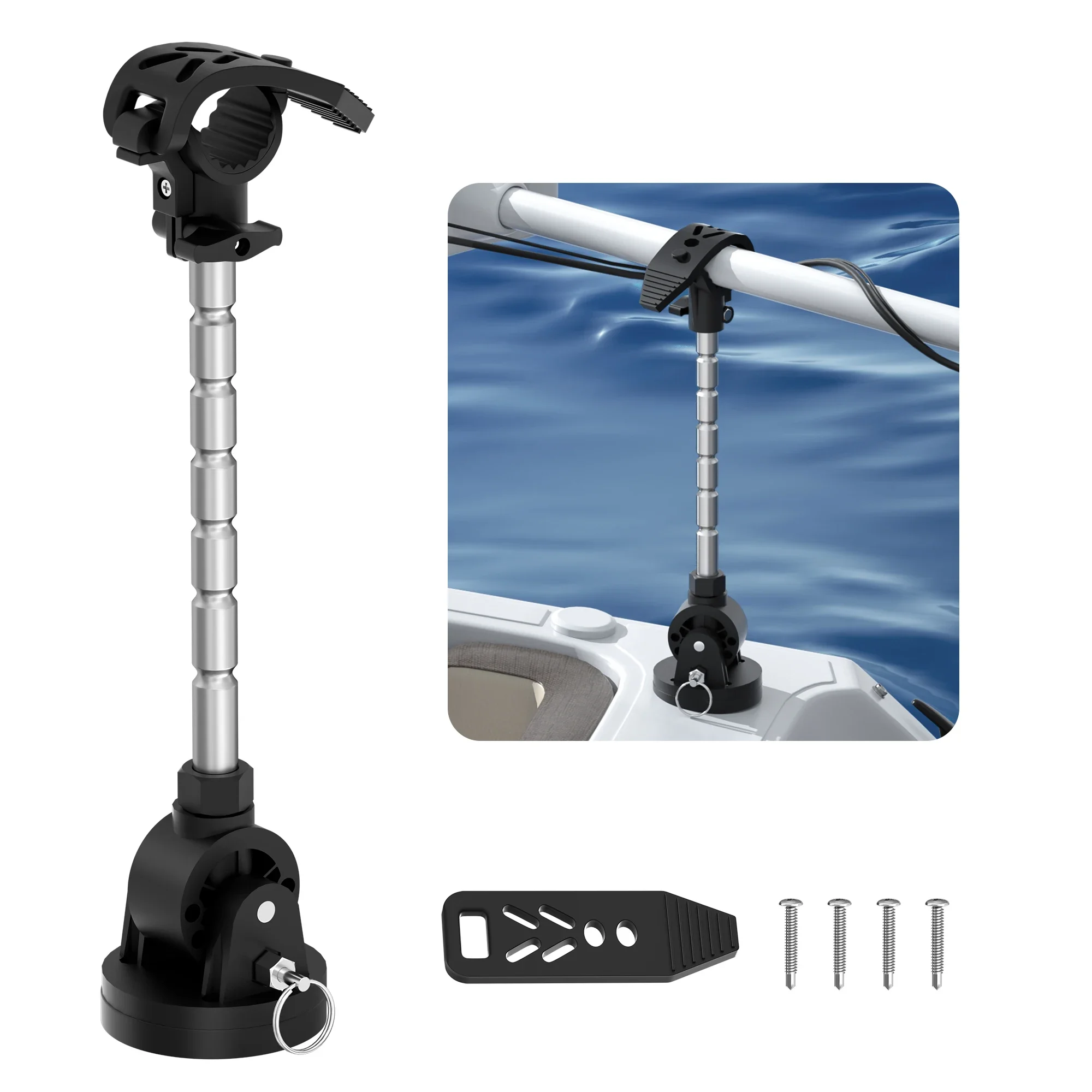 Trolling Motor Stabilizer Mount Applicable for Minn Kota Terrova/Riptide Ulterra/Riptide PowerDrive & Marine-Grade Adjustable
Trolling Motor Stabilizer Mount Applicable for Minn Kota Terrova/Riptide Ulterra/Riptide PowerDrive & Marine-Grade Adjustable