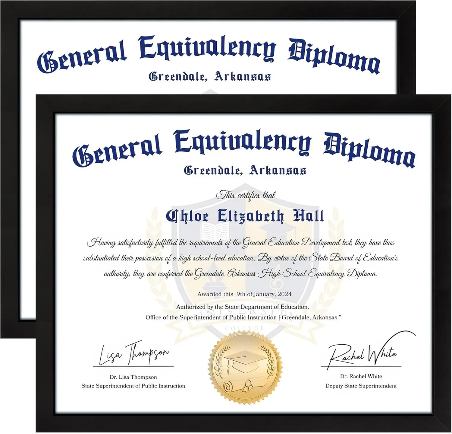 8.5x11 Diploma Frame, Black Picture Frames with Clear Plexiglass, 2 Pack Certificate Frames for Wall Display, 8.5x11 Document Fr
8.5x11 Diploma Frame, Black Picture Frames with Clear Plexiglass, 2 Pack Certificate Frames for Wall Display, 8.5x11 Document Fr