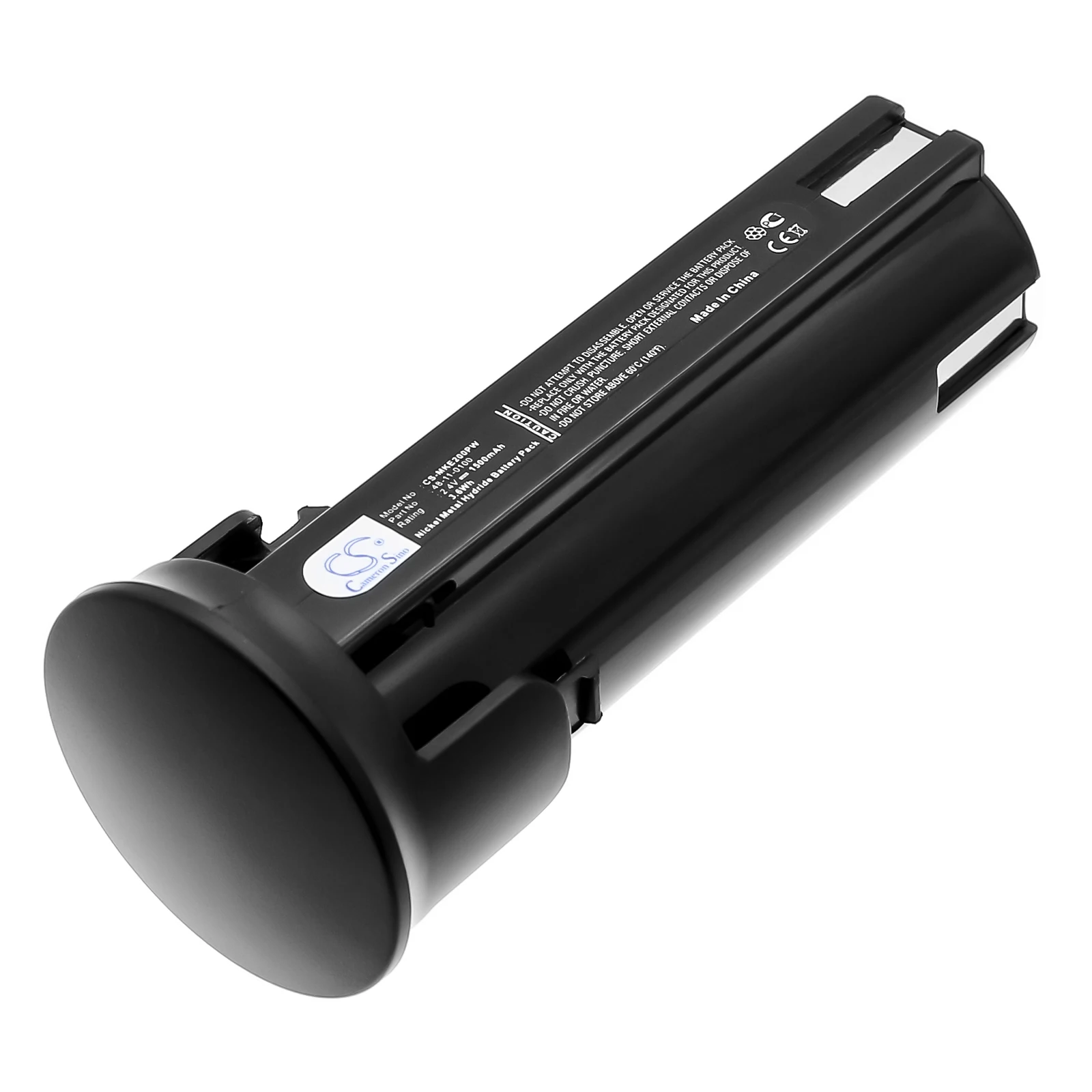 Ni-MH Power Tools Battery for Milwaukee, 2.4V, 1500mAh, Compatible Models: 6538-1, 6539-6, 6545-6, 6546-6, 6550-20, JAN-38
Ni-MH Power Tools Battery for Milwaukee, 2.4V, 1500mAh, Compatible Models: 6538-1, 6539-6, 6545-6, 6546-6, 6550-20, JAN-38
