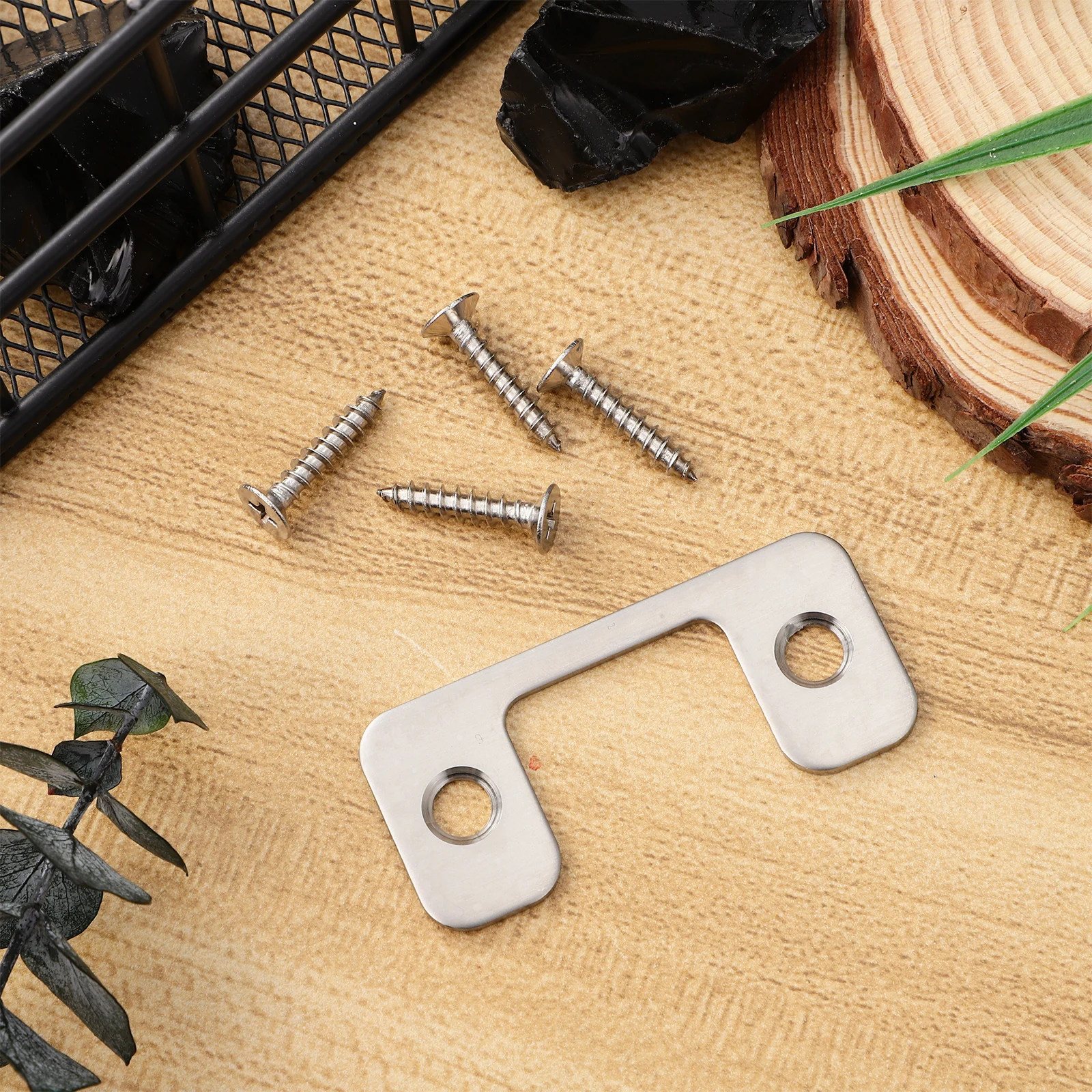 Door Strike Plate Filler Stainless Steel Reinforcement Hardware for Interior Doors Deadbolt Kit C Shaped Easy Mounting screws
Door Strike Plate Filler Stainless Steel Reinforcement Hardware for Interior Doors Deadbolt Kit C Shaped Easy Mounting screws