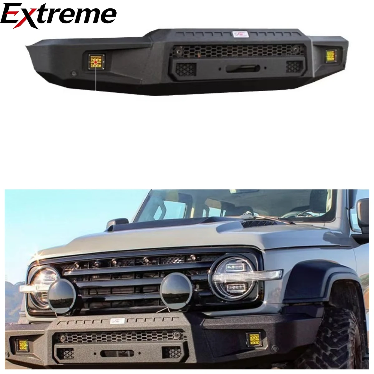 Front Bumper for Tank300 SUV Tank300 Accessories tank 300 Upgrade Parts
Front Bumper for Tank300 SUV Tank300 Accessories tank 300 Upgrade Parts