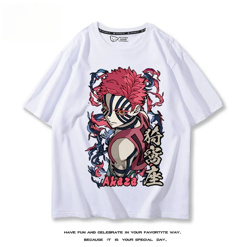 Japanese anime Ghost Killer print T-shirt Heavy shoulder loose loose fashion casual 100% cotton round neck short-sleeved T-shirt
Japanese anime Ghost Killer print T-shirt Heavy shoulder loose loose fashion casual 100% cotton round neck short-sleeved T-shirt