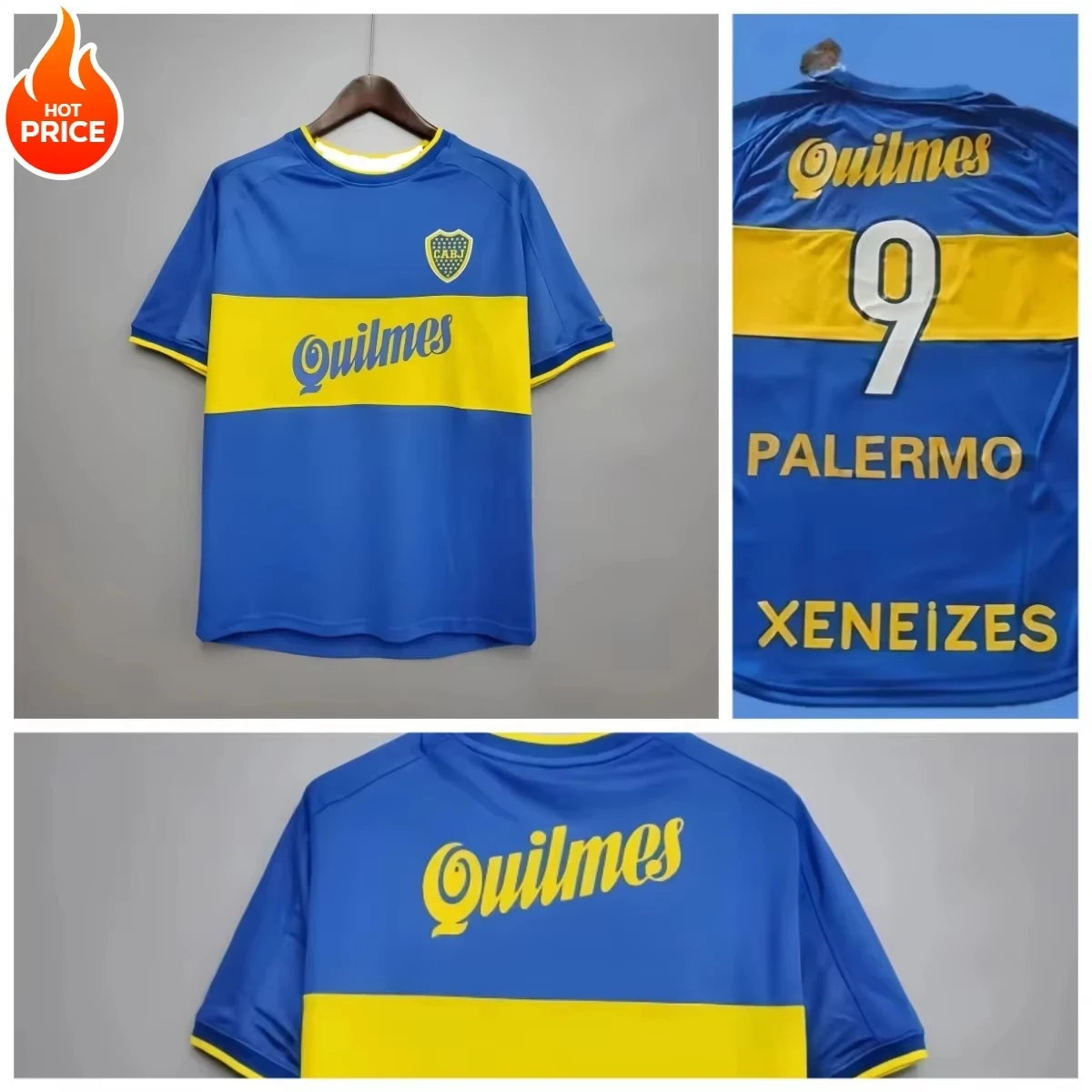 The 25 New men T-shirt NO.1 3D Cool Print Retro 99-00 Boca Juniors Home Jersey Juniors Home Retro Jersey#9 Summer
The 25 New men T-shirt NO.1 3D Cool Print Retro 99-00 Boca Juniors Home Jersey Juniors Home Retro Jersey#9 Summer