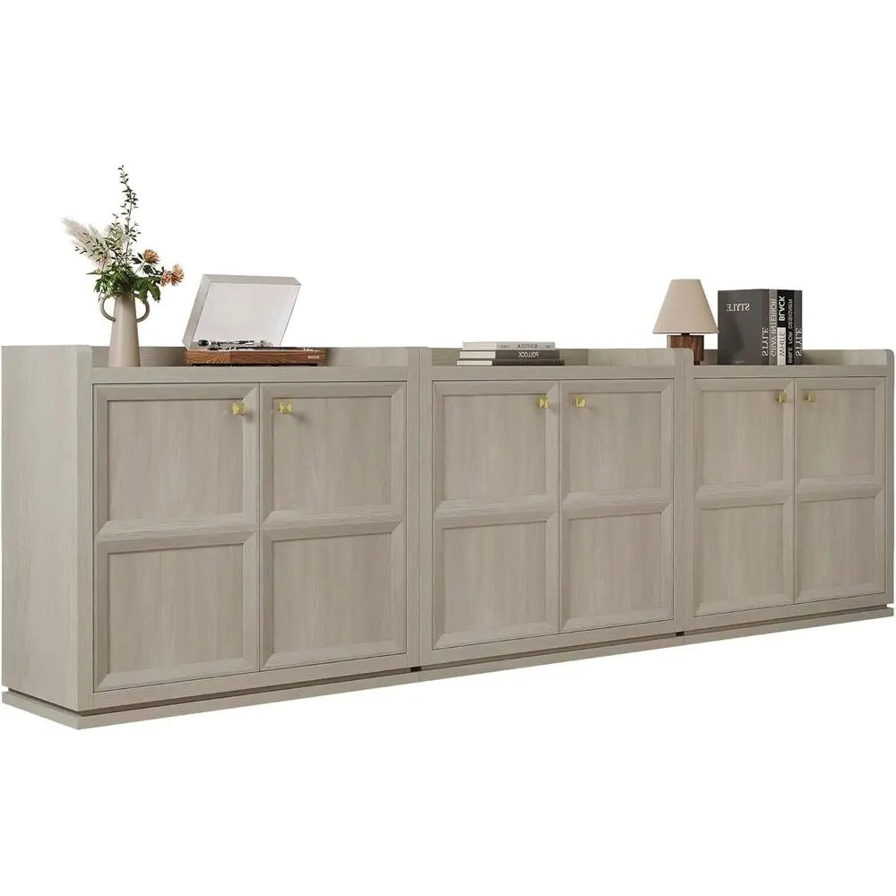 Buet Cabinet with Storage 101" Sideboard Accent Storage Cabinet or Bedroom Dining Room Living Room Entryway with Do& Shelves ern
Buet Cabinet with Storage 101" Sideboard Accent Storage Cabinet or Bedroom Dining Room Living Room Entryway with Do& Shelves ern