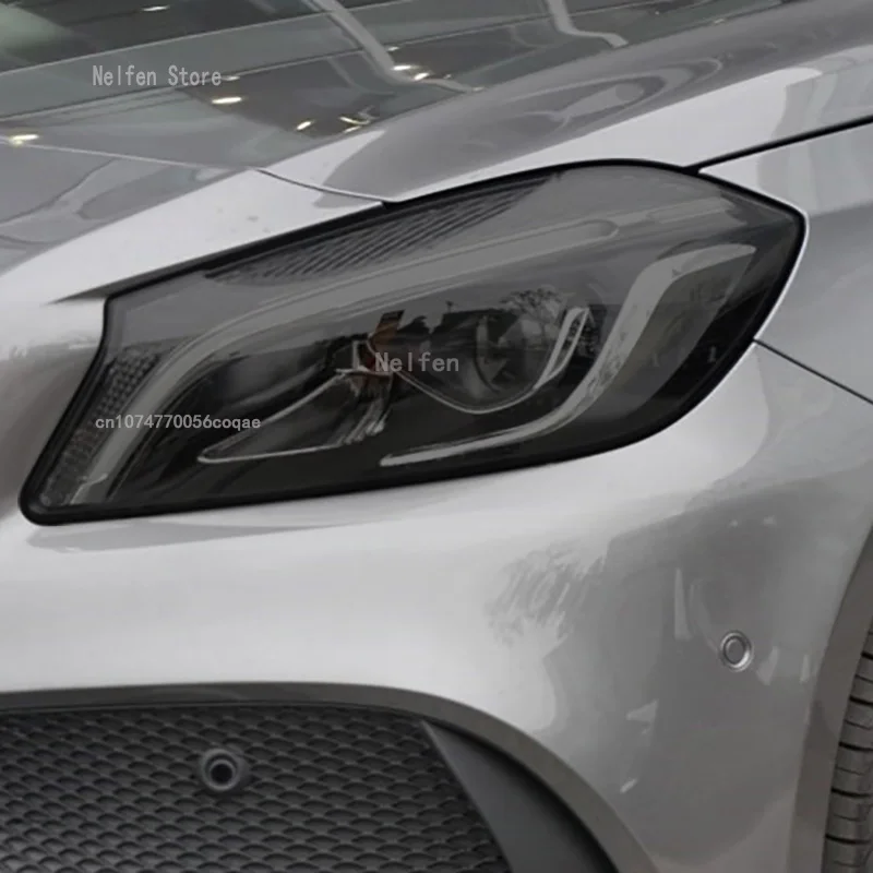 For Benz A Class W176 2013-2018 Car Headlight Protective Film Front Light Vinyl Restoration Transparent Black TPU Sticker
For Benz A Class W176 2013-2018 Car Headlight Protective Film Front Light Vinyl Restoration Transparent Black TPU Sticker