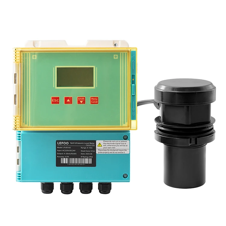 LFUD102 Ultrasonic Split-Type Level Meter Precision Instrument for Measuring Liquid Levels
LFUD102 Ultrasonic Split-Type Level Meter Precision Instrument for Measuring Liquid Levels