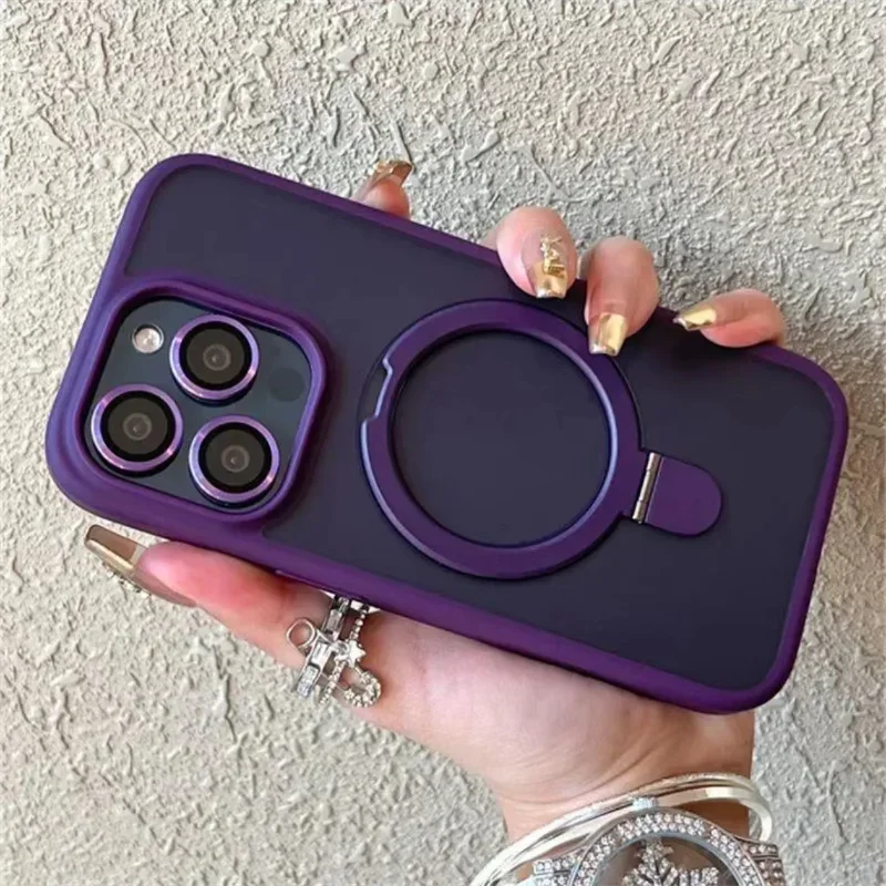 Luxury Magnetic Wireless Charging Phone Case for iPhone 15 14 13 12 11 Pro Max Plus Ring Bracket Camera Protection Bumper Cover
Luxury Magnetic Wireless Charging Phone Case for iPhone 15 14 13 12 11 Pro Max Plus Ring Bracket Camera Protection Bumper Cover