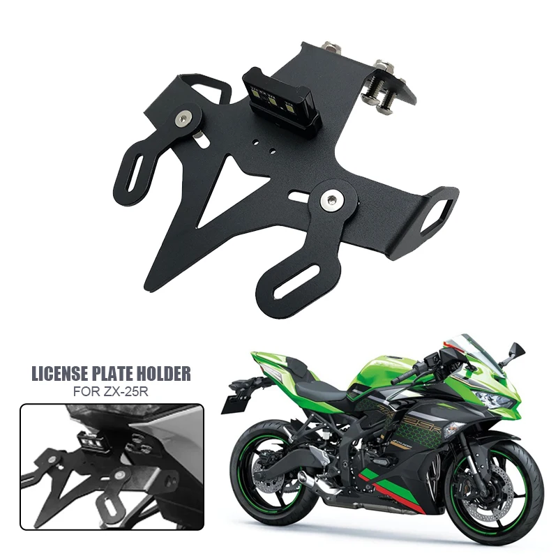Motorcycle Fender Eliminator Kit Rear Tail Tidy Number License Plate Holder Fit For KAWASAKI ZX-25R ZX25R ZX 25R 2021 2022 2023
Motorcycle Fender Eliminator Kit Rear Tail Tidy Number License Plate Holder Fit For KAWASAKI ZX-25R ZX25R ZX 25R 2021 2022 2023