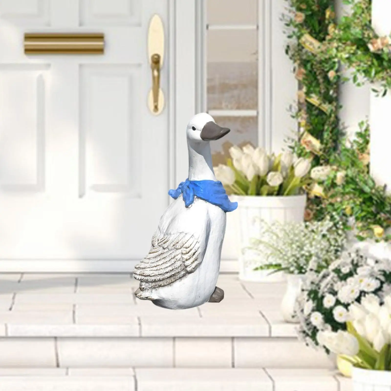 Duck Garden Statue Gift Funny Cute Creative Indoor Outdoor Decoration Duck Sculpture for Backyard Lawn Garden Porch Walkway
Duck Garden Statue Gift Funny Cute Creative Indoor Outdoor Decoration Duck Sculpture for Backyard Lawn Garden Porch Walkway
