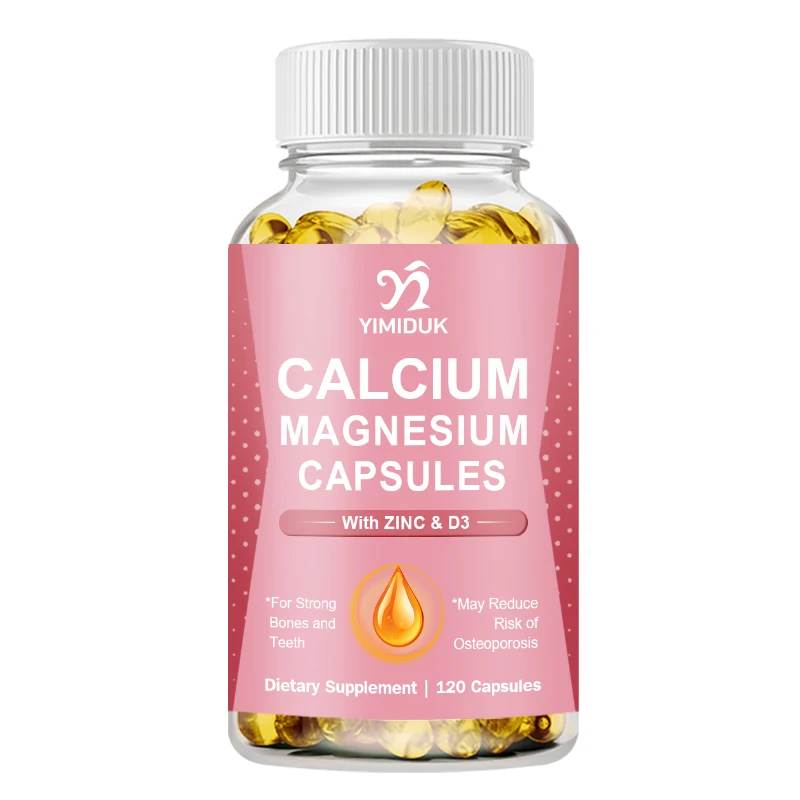 Calcium 4 in 1 Capsules with Calcium, Magnesium & Zinc for Immune Support, Bone &Teeth, Nerve, and Muscle Health Supplement
Calcium 4 in 1 Capsules with Calcium, Magnesium & Zinc for Immune Support, Bone &Teeth, Nerve, and Muscle Health Supplement