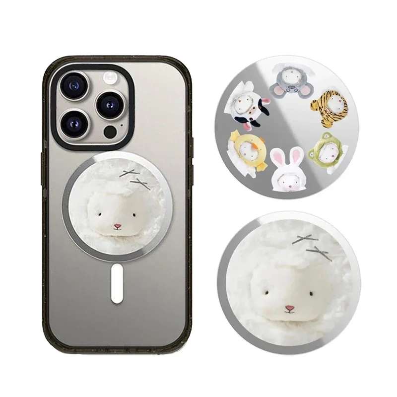 Cartoon Lamb Magnetic Folding Black Phone Stand for IPhone 12 13 14 15 16 Pro Max Holder Mount Support for Galaxy S24 Ultra
Cartoon Lamb Magnetic Folding Black Phone Stand for IPhone 12 13 14 15 16 Pro Max Holder Mount Support for Galaxy S24 Ultra