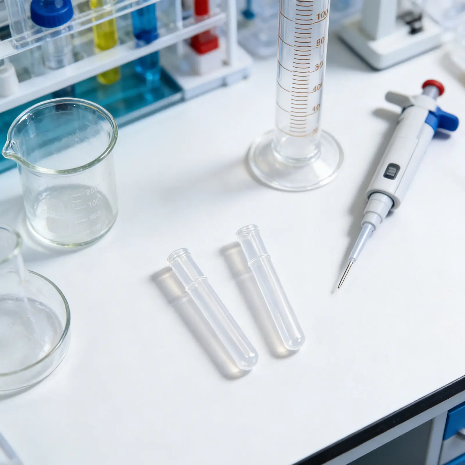300Pcs Clear Soft Plastic Test Tubes Disposable Specimen Vials 15x100mm Laboratory Storage Tubes Leakproof Liquid Sample
300Pcs Clear Soft Plastic Test Tubes Disposable Specimen Vials 15x100mm Laboratory Storage Tubes Leakproof Liquid Sample