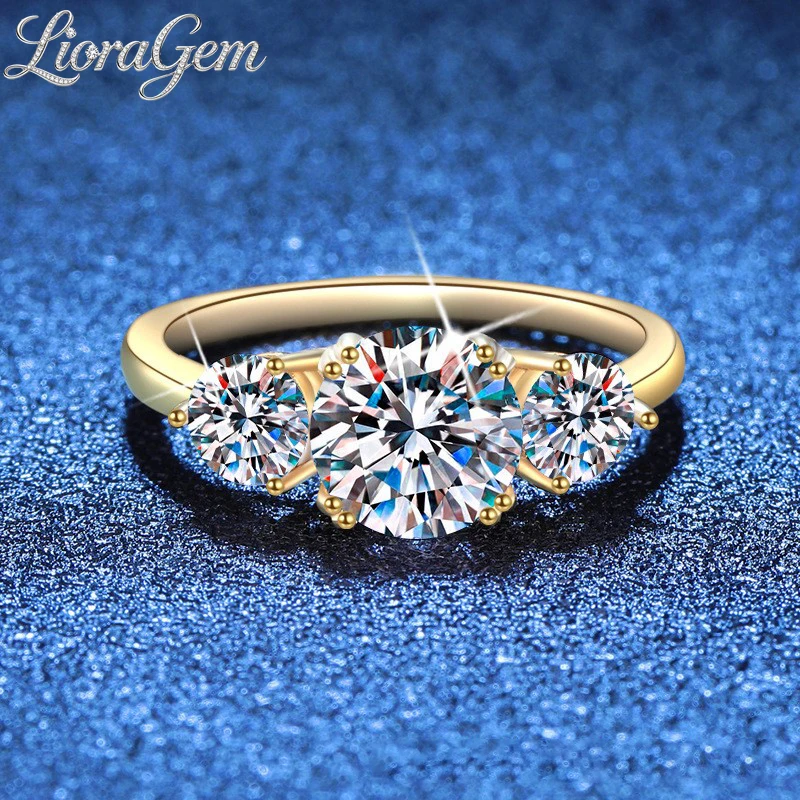 LioraGem Breathtaking Beauty Women's Ring Three-Life Stone Luxury 3-Carat Moissanite Ring Gold 18K Stamp Fine Jewelry Gift
LioraGem Breathtaking Beauty Women's Ring Three-Life Stone Luxury 3-Carat Moissanite Ring Gold 18K Stamp Fine Jewelry Gift