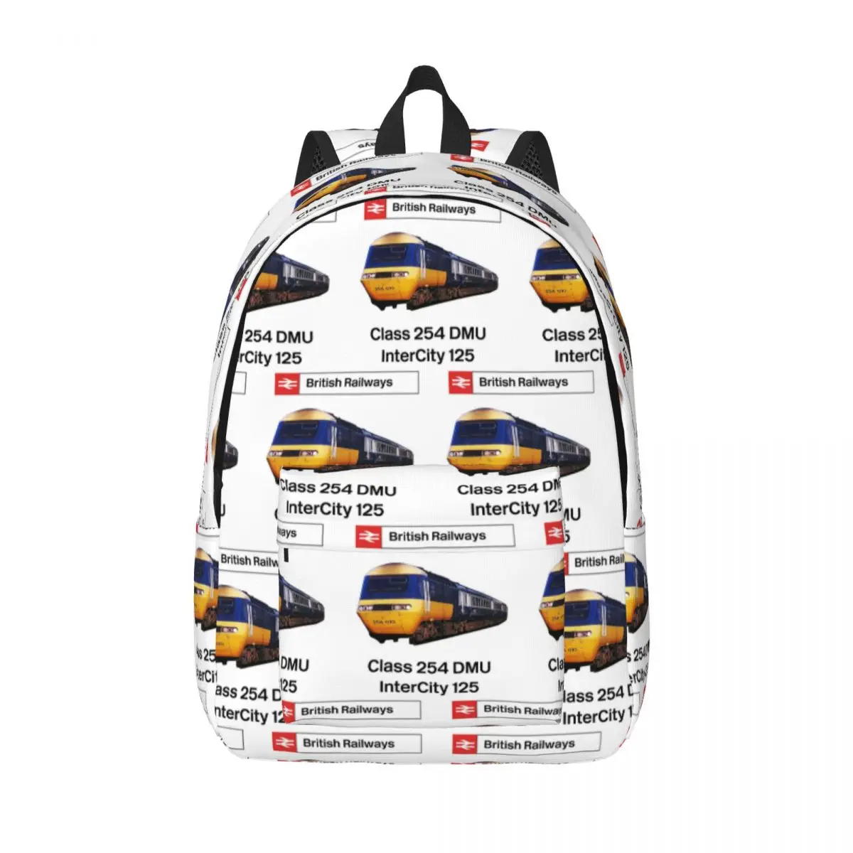 British Rail Class 254 DMU Intercity 125 High Speed Train Backpacks Boys Girls Bookbag Travel Rucksack Students School Bags
British Rail Class 254 DMU Intercity 125 High Speed Train Backpacks Boys Girls Bookbag Travel Rucksack Students School Bags