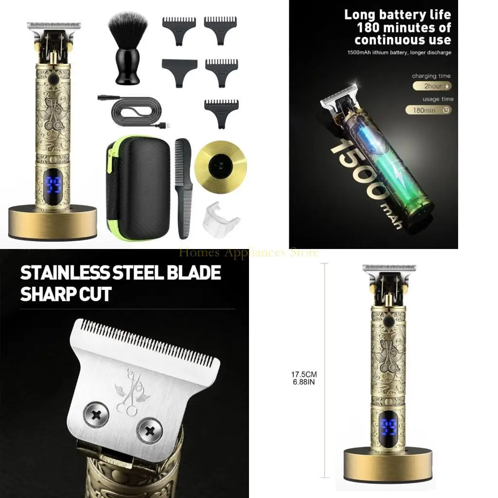 D0AB FERLESSE WITHION HAIR Clippers для мужчин с 180 -минутным временем выполнения и ограниченными расческами
D0AB FERLESSE WITHION HAIR Clippers для мужчин с 180 -минутным временем выполнения и ограниченными расческами