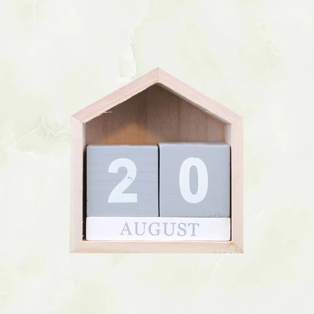Wooden Calendar Ornament Retro Desktop Vintage Decor Office Decoration Decorations
Wooden Calendar Ornament Retro Desktop Vintage Decor Office Decoration Decorations