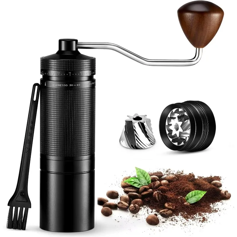 Stainless Steel Homeuse Espresso Mini Small Hand Mill Portable Manual Coffee Grinder with Wood Handle
Stainless Steel Homeuse Espresso Mini Small Hand Mill Portable Manual Coffee Grinder with Wood Handle