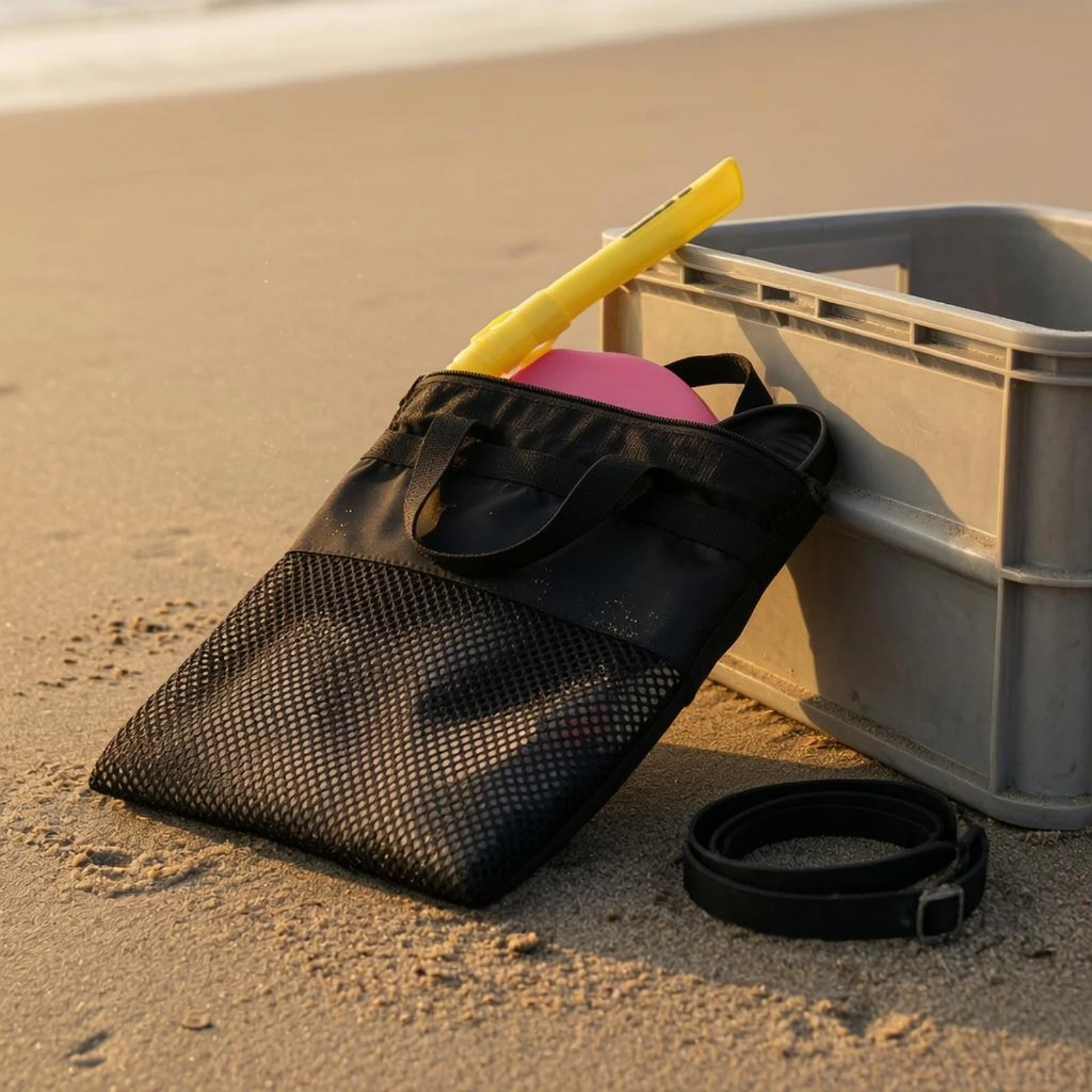 Swim Mesh Bag Draining Swim Gear Bag Water-Sport Quick-Drying for Swimming
Swim Mesh Bag Draining Swim Gear Bag Water-Sport Quick-Drying for Swimming