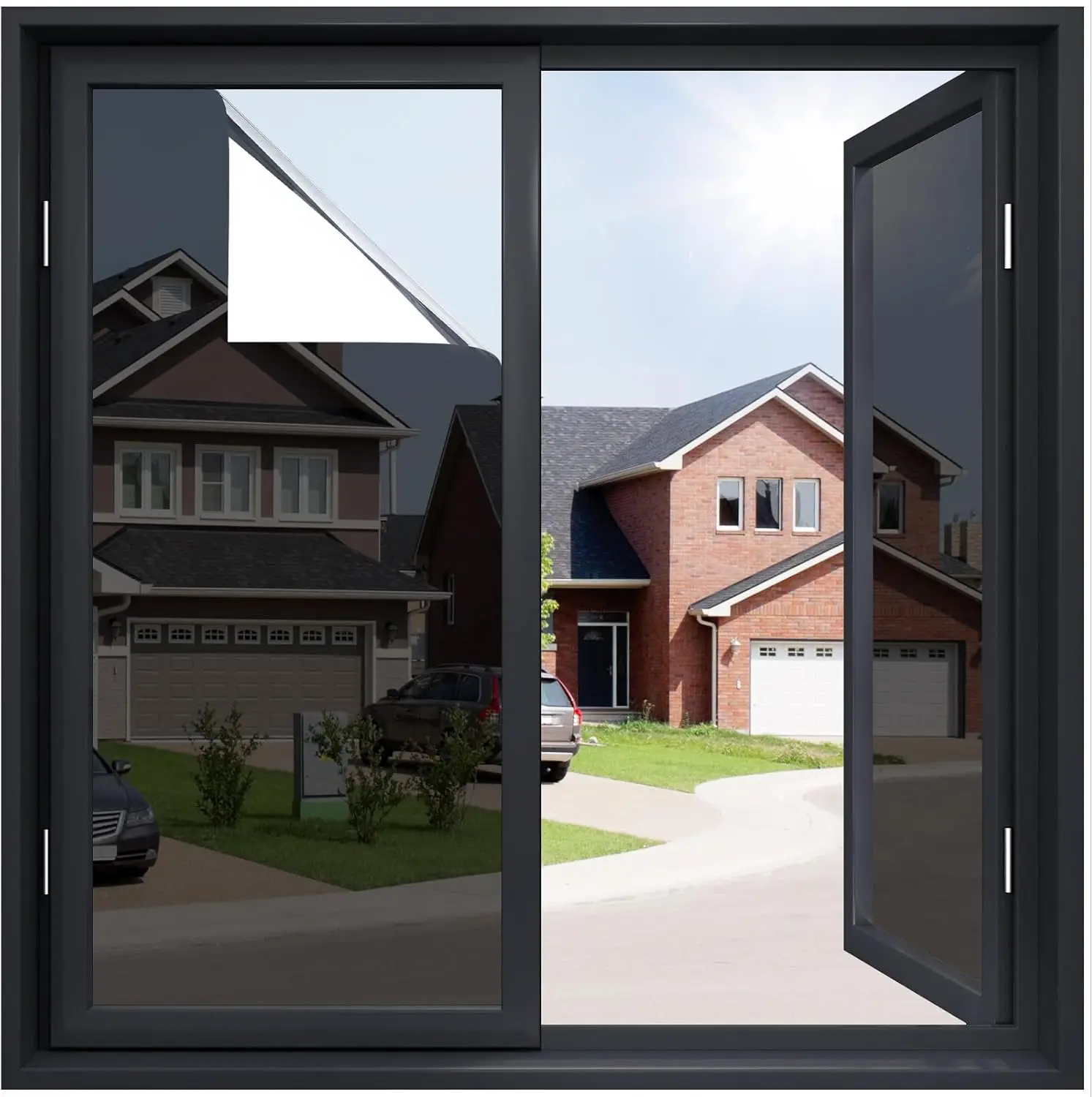One Way Window Privacy Film Reflective Mirror Sun Blocking Heat Control UV Protection for Home Office 17.5in x 6.5ft
One Way Window Privacy Film Reflective Mirror Sun Blocking Heat Control UV Protection for Home Office 17.5in x 6.5ft