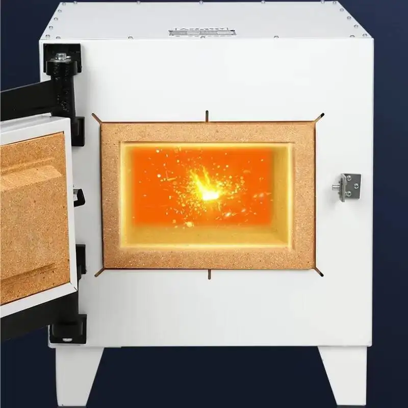 Ce Certification Electric 1200C High Temperature Muffle Furnace Heat Treatment 1200 Degree Analysis Instrument
Ce Certification Electric 1200C High Temperature Muffle Furnace Heat Treatment 1200 Degree Analysis Instrument