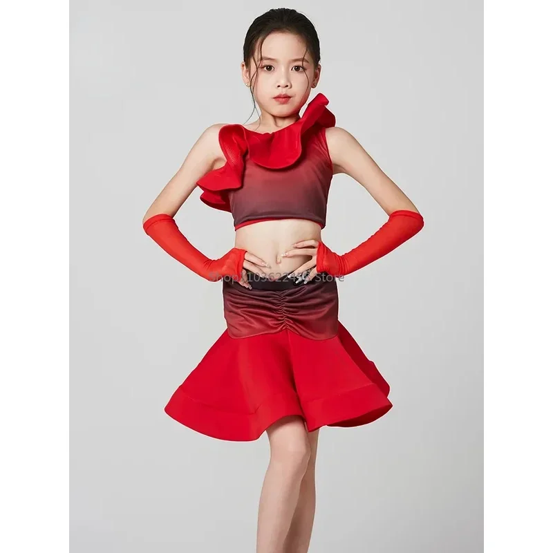Samba Ballroom Latin Dance Costume Girls Kids Cha Cha Rumba Dance Dress Skirt Tango Dance Clothes Competition Dresses Child
Samba Ballroom Latin Dance Costume Girls Kids Cha Cha Rumba Dance Dress Skirt Tango Dance Clothes Competition Dresses Child