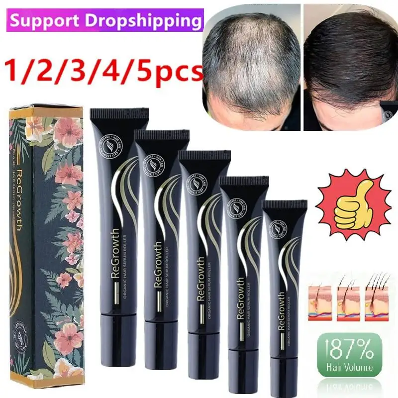 1/2/3/4/5PCS Regrowth Organic Hair Serum Roller Set Hair Care Anti Stripping Liquid For All Types Of Hair Loss Scalp Nourishing
1/2/3/4/5PCS Regrowth Organic Hair Serum Roller Set Hair Care Anti Stripping Liquid For All Types Of Hair Loss Scalp Nourishing