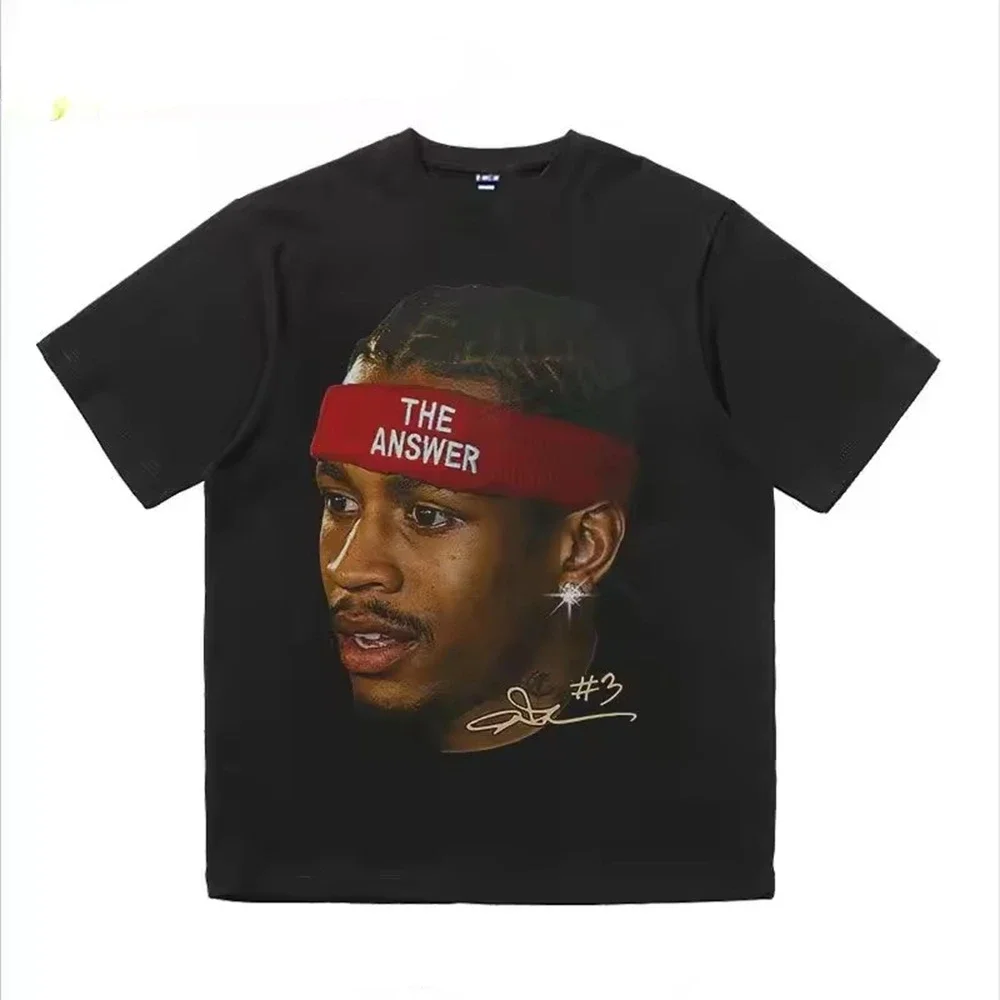 High street sports basketball men's clothing T-shirt Casual fashion short sleeve crewneck printed pullover cotton T-shirt
High street sports basketball men's clothing T-shirt Casual fashion short sleeve crewneck printed pullover cotton T-shirt