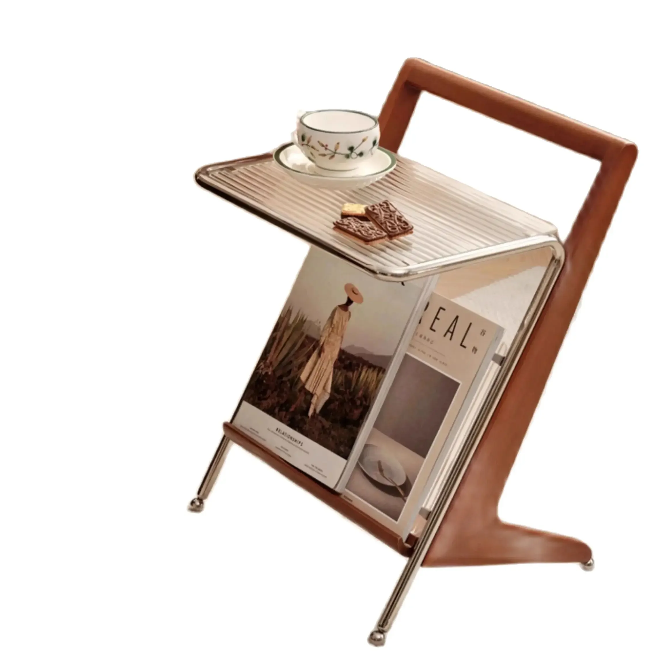 Light Luxury Mobile Black Tea Side Table in Retro Floor Small Table Sofa Bedside Table Shelves Creative Glass Bookshelf
Light Luxury Mobile Black Tea Side Table in Retro Floor Small Table Sofa Bedside Table Shelves Creative Glass Bookshelf