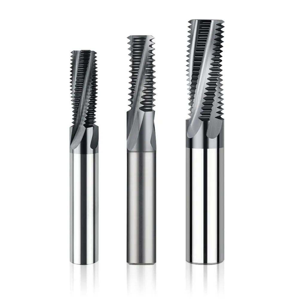 Full Tooth Thread Mill M4 M5 M6 M8 M10 M12 Solid Carbide 60 Degree Complete Tooth CNC Thread Milling Cutter for Steel
Full Tooth Thread Mill M4 M5 M6 M8 M10 M12 Solid Carbide 60 Degree Complete Tooth CNC Thread Milling Cutter for Steel