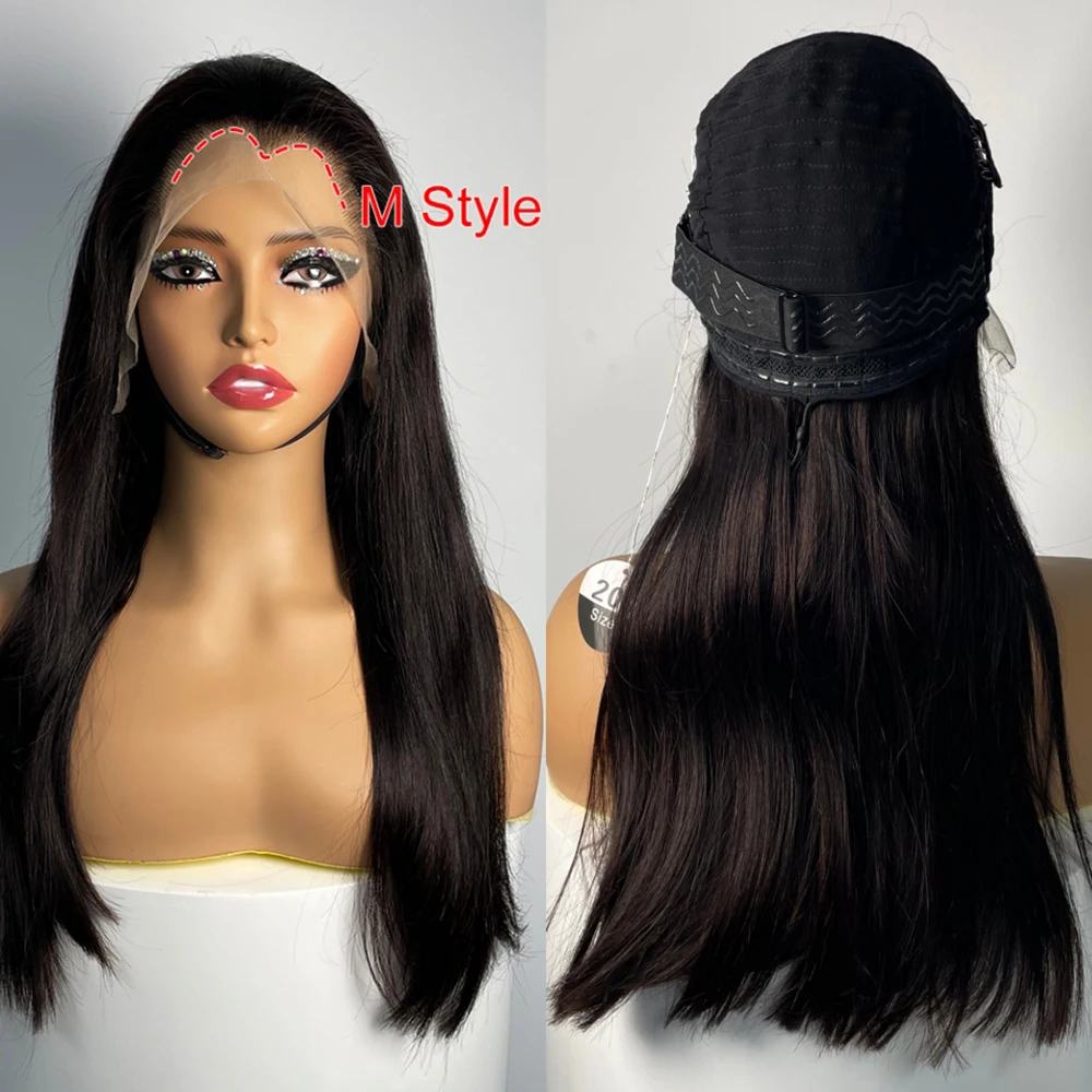 250% Density Drawstring Straight Wig with M-Style Hairline 13x4 Transparent Lace Closure Remy Hair 100% Human Hair for Women
250% Density Drawstring Straight Wig with M-Style Hairline 13x4 Transparent Lace Closure Remy Hair 100% Human Hair for Women