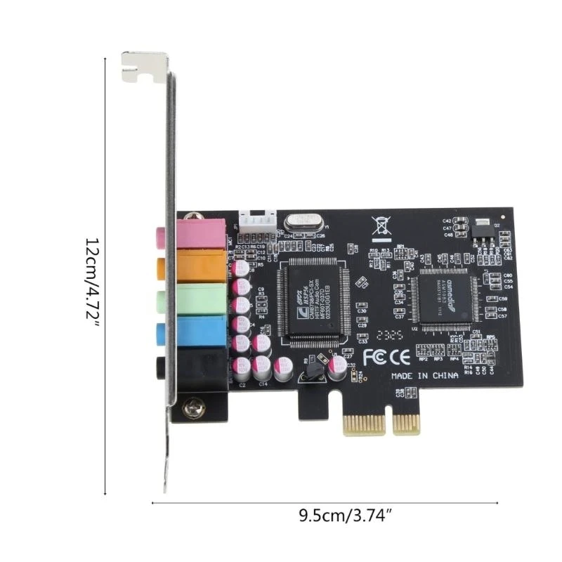 3D стерео аудиокарта PCI-e 32/64 бит PCI для звуковой карты Express PC CMI8738 чип
3D стерео аудиокарта PCI-e 32/64 бит PCI для звуковой карты Express PC CMI8738 чип