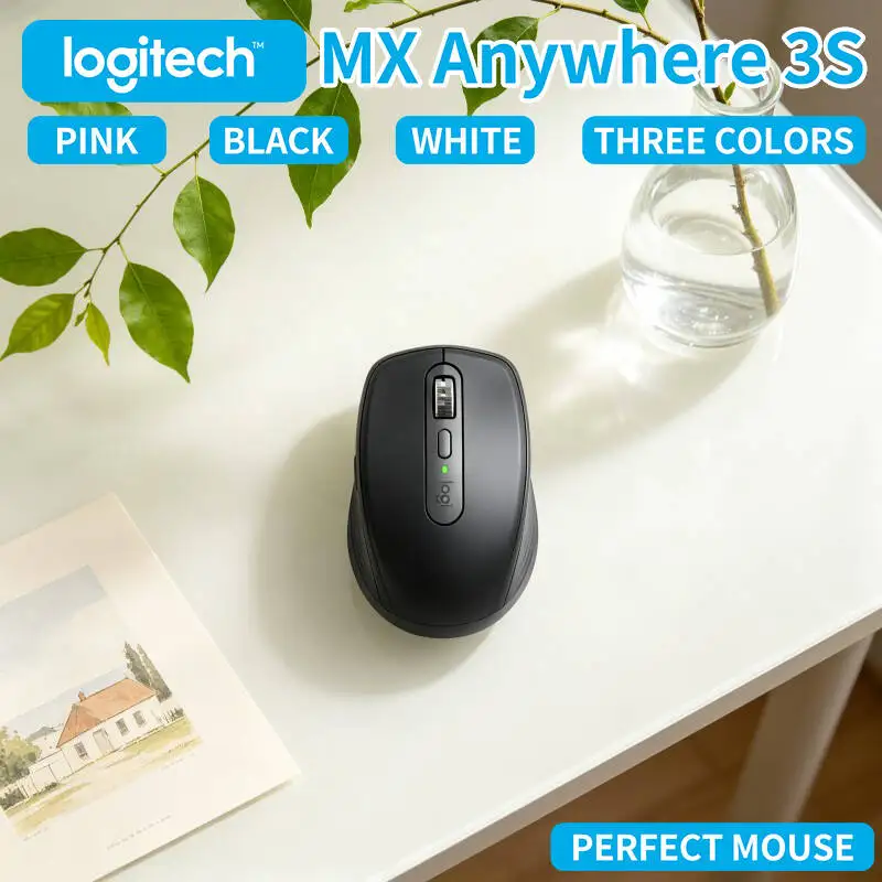 Creator MX Anywhere 3S Mouse - 8000 DPI, Precision Scroll, Silent Click, Perfect for Flower Brand Poster Design Task Force
Creator MX Anywhere 3S Mouse - 8000 DPI, Precision Scroll, Silent Click, Perfect for Flower Brand Poster Design Task Force