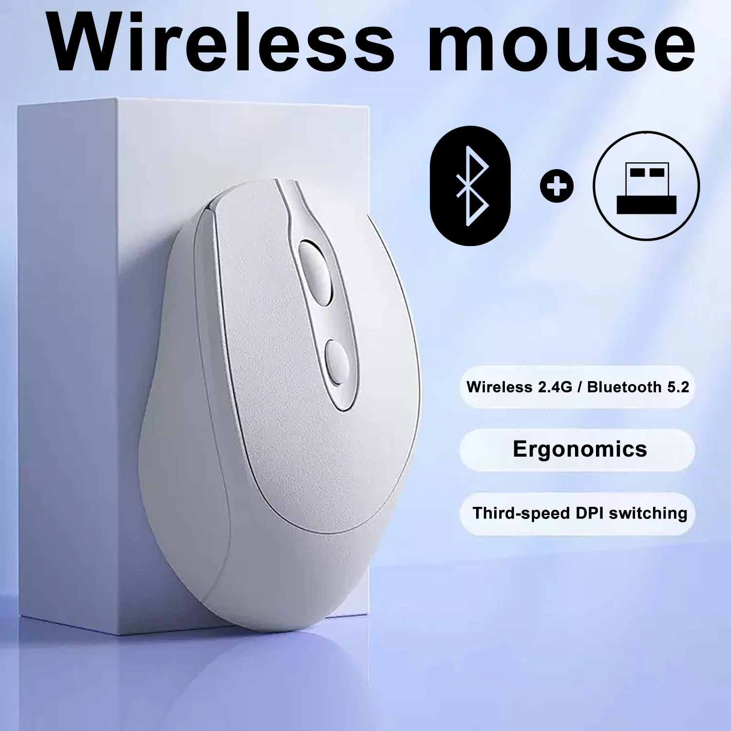 Rechargeable Wireless Bluetooth Mouse Silent WIRELESS COMPUT MOUS USB Ergonomic Gamer Mouse For Computer Laptop Macbook 2025New
Rechargeable Wireless Bluetooth Mouse Silent WIRELESS COMPUT MOUS USB Ergonomic Gamer Mouse For Computer Laptop Macbook 2025New