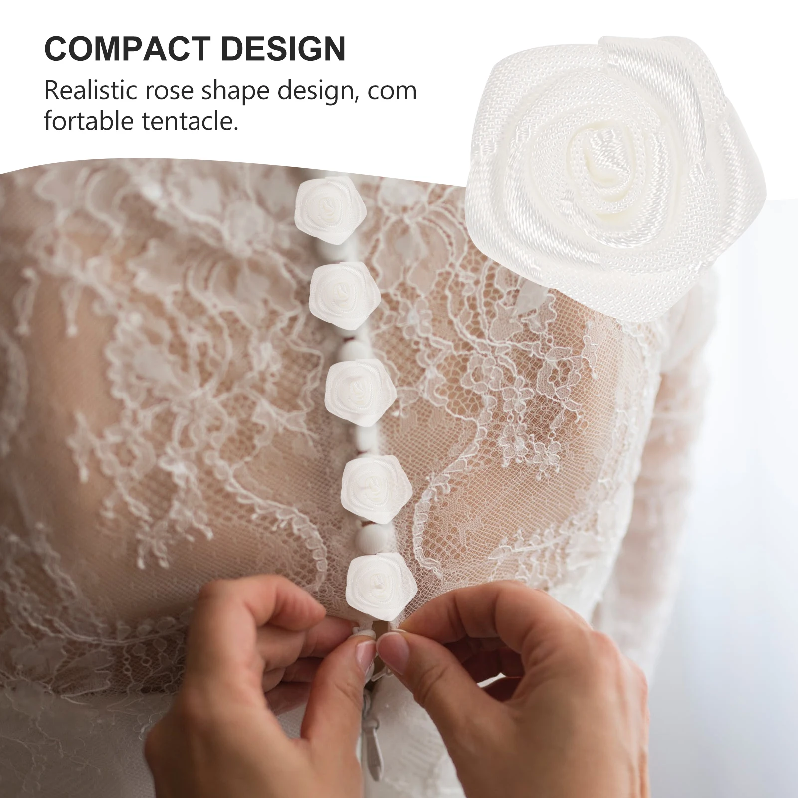 100 Pcs Roses 2cm Roses Clothing Accessories Dacron Satin Garment Accessories Embroidery Decor Craft Project Elastic B
100 Pcs Roses 2cm Roses Clothing Accessories Dacron Satin Garment Accessories Embroidery Decor Craft Project Elastic B
