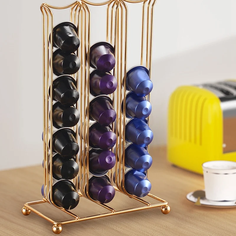 ABIY 42 Cups for Nespresso Coffee Pods Rotating Rack Coffee Capsule Stand Organization Holder Capsules Storage Shelf
ABIY 42 Cups for Nespresso Coffee Pods Rotating Rack Coffee Capsule Stand Organization Holder Capsules Storage Shelf