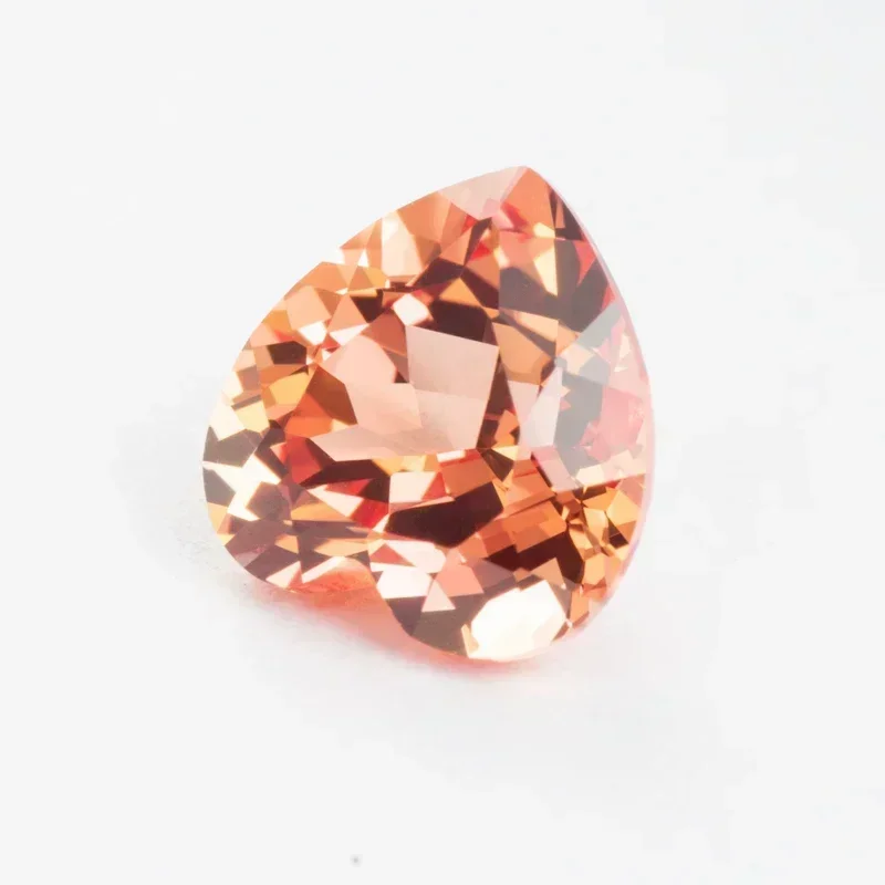 NEW NEW Lab Grown Sapphire Orange Color Heart Shape Charms Extremely Shiny Quality DIY Ring Necklace Earrings Materials Certific
NEW NEW Lab Grown Sapphire Orange Color Heart Shape Charms Extremely Shiny Quality DIY Ring Necklace Earrings Materials Certific