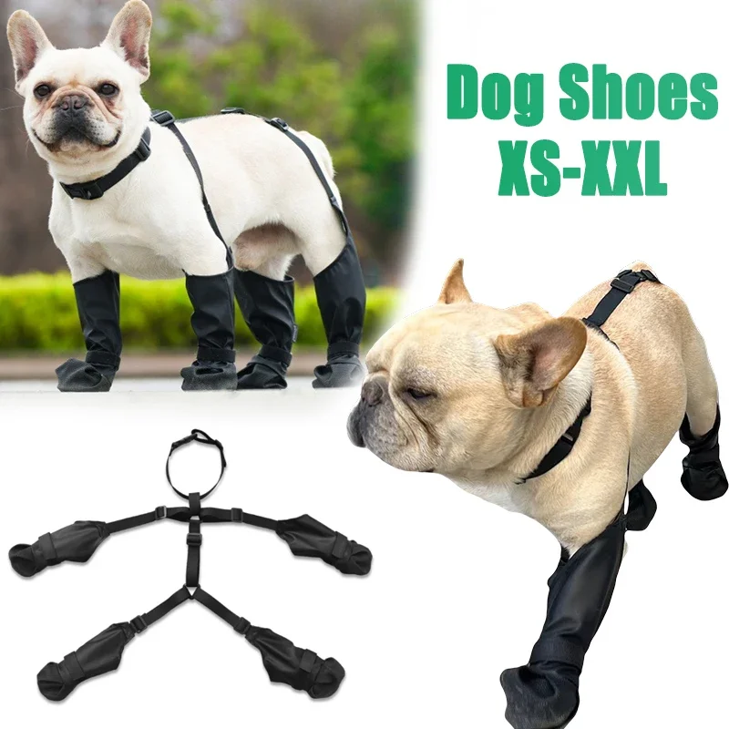 Outdoor Dog Shoes Waterproof Adjustable Dog Boots Rain Day Pet Breathbale Shoes for Walking Soft French Bulldog Paws Protec Y8A8
Outdoor Dog Shoes Waterproof Adjustable Dog Boots Rain Day Pet Breathbale Shoes for Walking Soft French Bulldog Paws Protec Y8A8