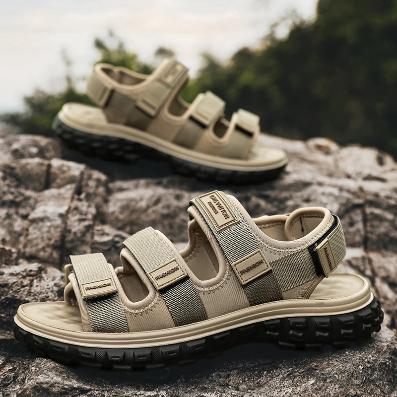Summer Men Sandals Genuine Leather Mens Casual Shoes Outdoor Men Leather Sandals for Men Beach Shoes Roman mens Shoes
Summer Men Sandals Genuine Leather Mens Casual Shoes Outdoor Men Leather Sandals for Men Beach Shoes Roman mens Shoes