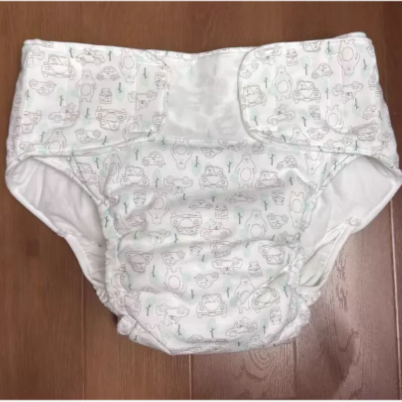 Reusable Adult ABDL Thick Cotton Diaper Cover Cartoon Print Training Pant Soft Cozy Leak-proof Nappies Panties Adjustable Velcro
Reusable Adult ABDL Thick Cotton Diaper Cover Cartoon Print Training Pant Soft Cozy Leak-proof Nappies Panties Adjustable Velcro