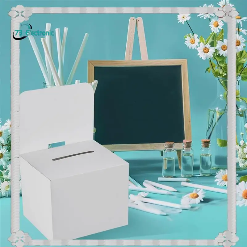 24-Hour Delivery Raffle Boxes With Slot, Donation Boxes For Fundraising, Suggestion Box 24-Pack, Ballot Box With Slot For Busine
24-Hour Delivery Raffle Boxes With Slot, Donation Boxes For Fundraising, Suggestion Box 24-Pack, Ballot Box With Slot For Busine