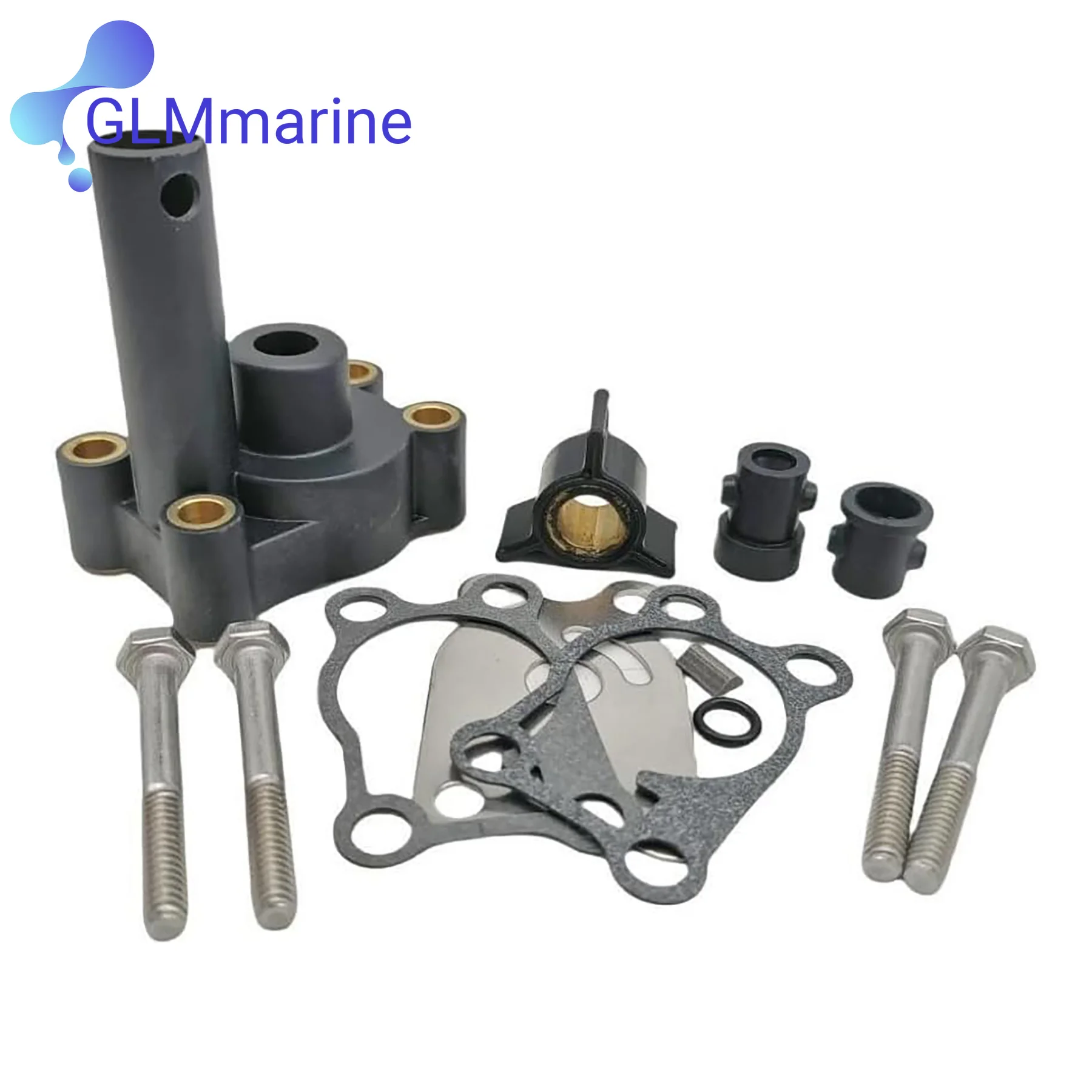 436737 Outboard Water Pump Impeller Service Kit Compatible with Johnson Evinrude 2-Stroke 4HP Marine Engines Replaces 769736
436737 Outboard Water Pump Impeller Service Kit Compatible with Johnson Evinrude 2-Stroke 4HP Marine Engines Replaces 769736
