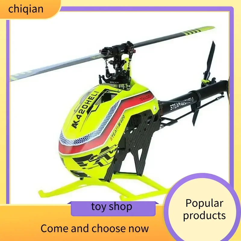 3D Ak420 RC Stunt Helicopter Модель 2,4G Игрушка с дистанционным управлением для практики и полета - 3-осевое вращение в подарок для детей и взрослых
3D Ak420 RC Stunt Helicopter Модель 2,4G Игрушка с дистанционным управлением для практики и полета - 3-осевое вращение в подарок для детей и взрослых