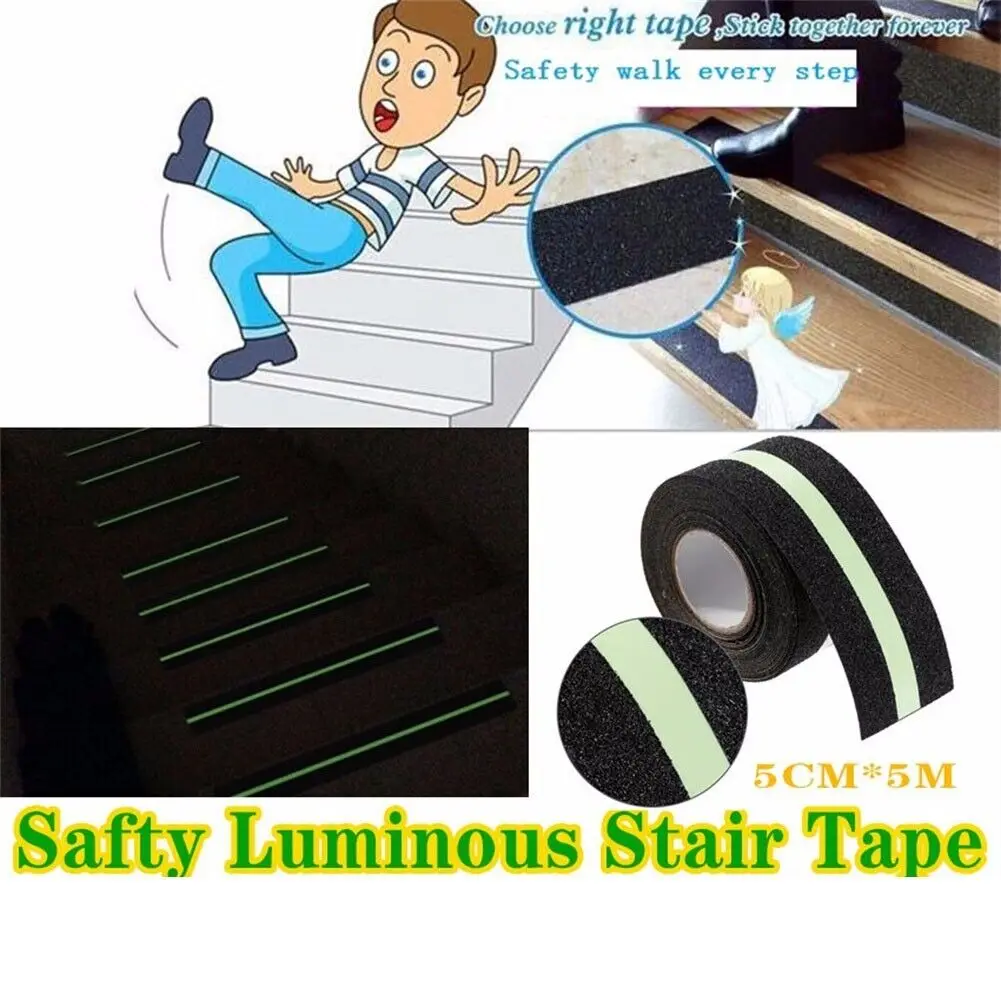 Luminous Anti Slip Tape Non Skid Self-adhesive Stickers High Grip For Highlighting Stair Glow In The Dark Stage Home Decoration
Luminous Anti Slip Tape Non Skid Self-adhesive Stickers High Grip For Highlighting Stair Glow In The Dark Stage Home Decoration